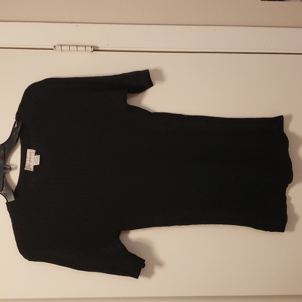$5 FEBRUARY SALE Jacobson's Petite Black Sweater Blouse size Medium